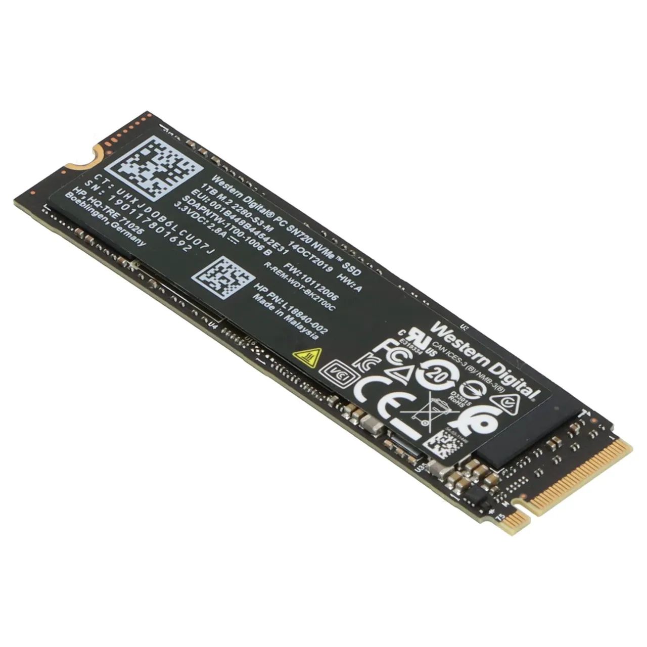 SSD WD PC SN720 1TB