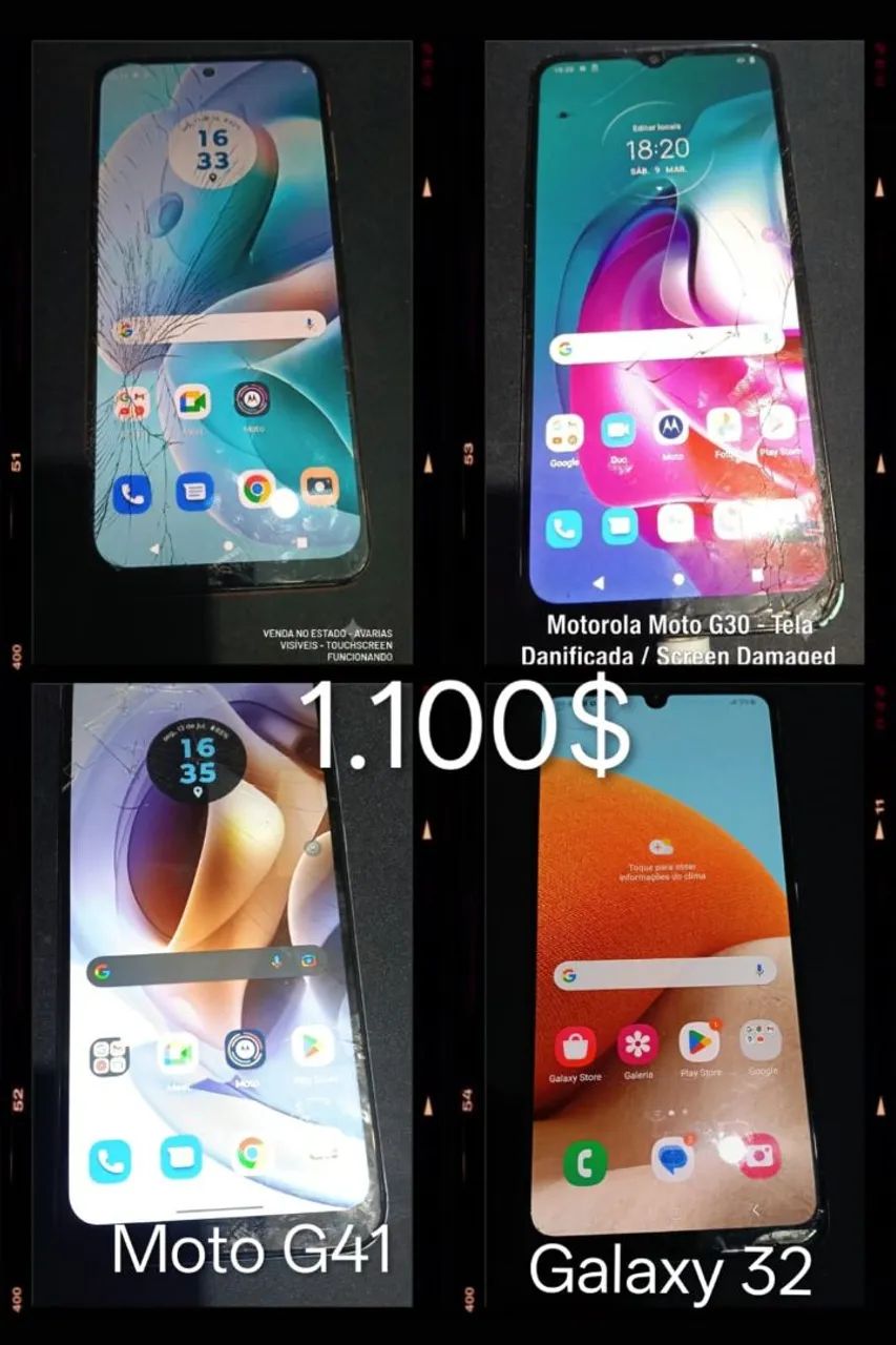 (Lote 9 aparelhos)  Motorola e Samsung  - Foto 3