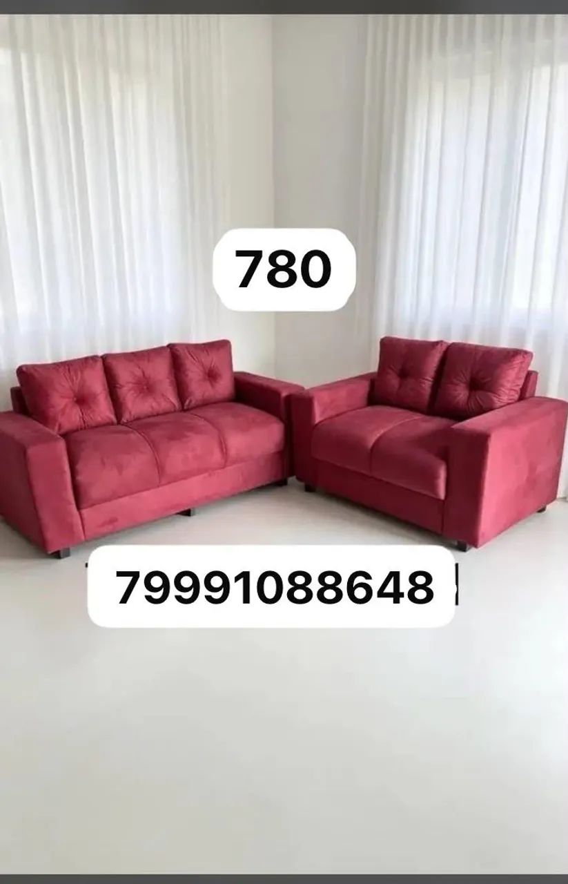 Sofá , cama, e puff - Foto 4