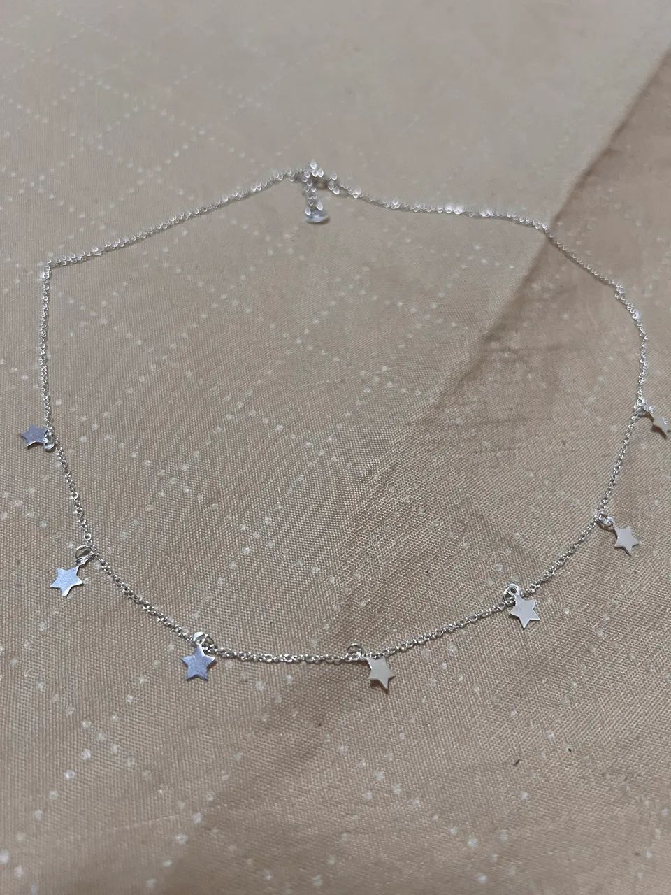 Colar estrelas prata 925