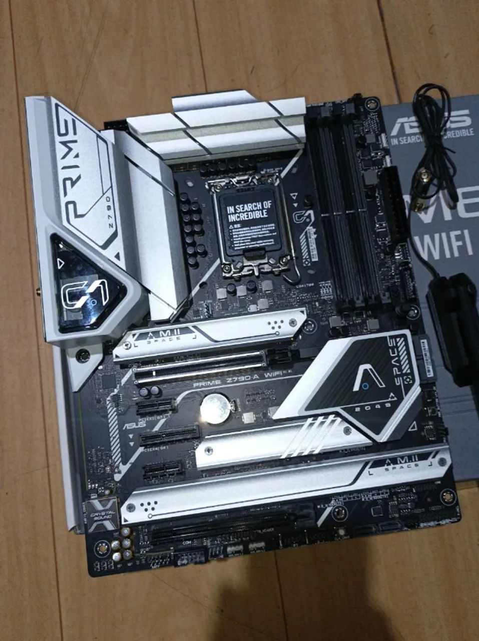 12x cartão) Kit Intel Core i9 14900k + Asus Prime Z790-A Wi-fi