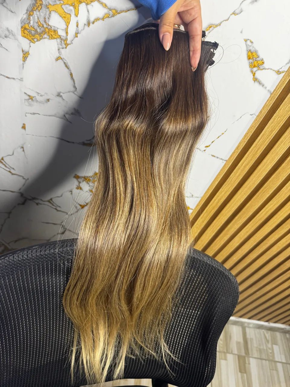 Mega Hair brasileiro do Sul 63cm - Foto 5
