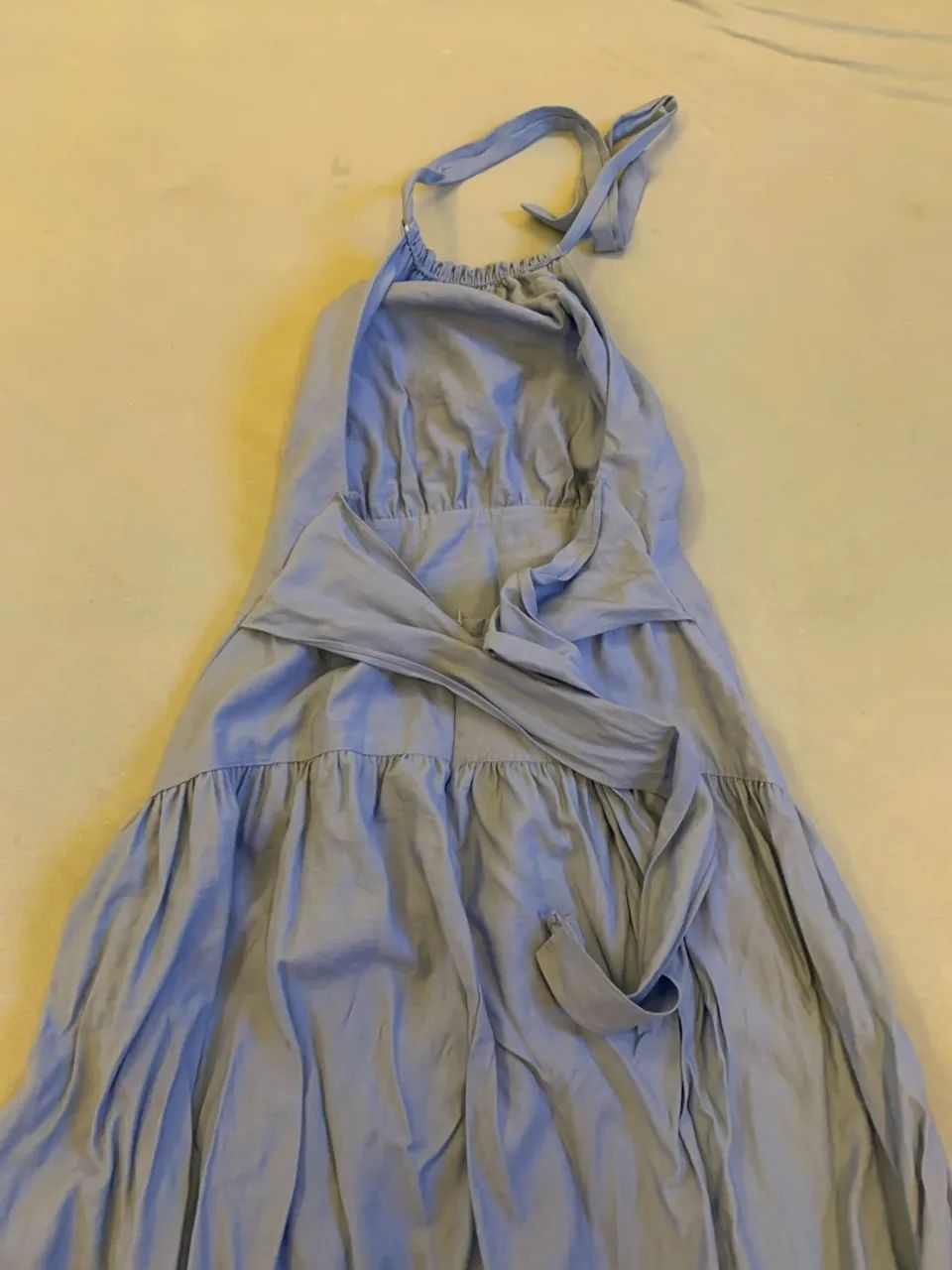 Vestido azul longo - Foto 4
