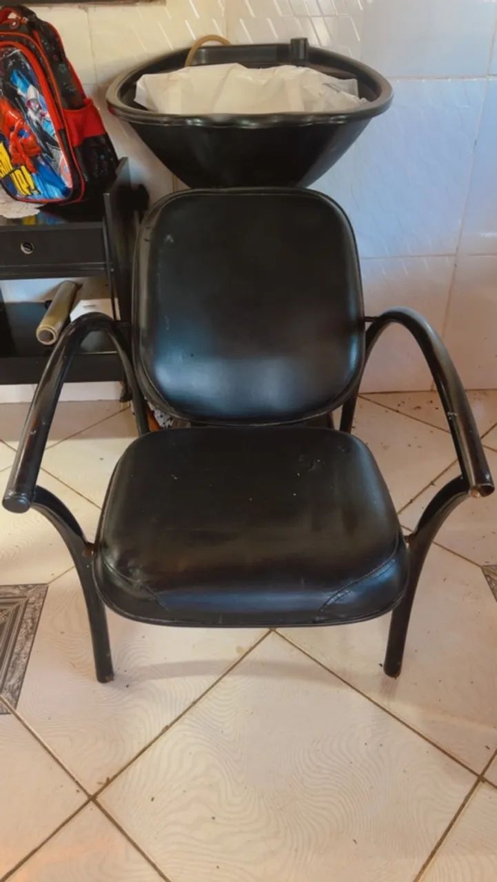 Lavatório e cadeira para salão  - Foto 2