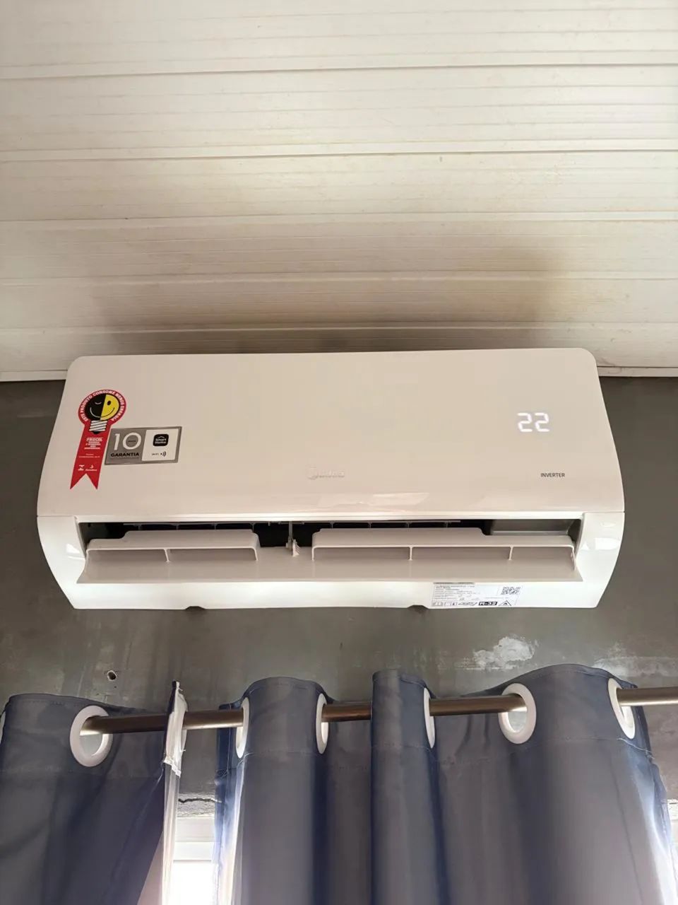 Ar Condicionado Split Midea Inverter Wi-Fi - 10 Anos de Garantia Compressor