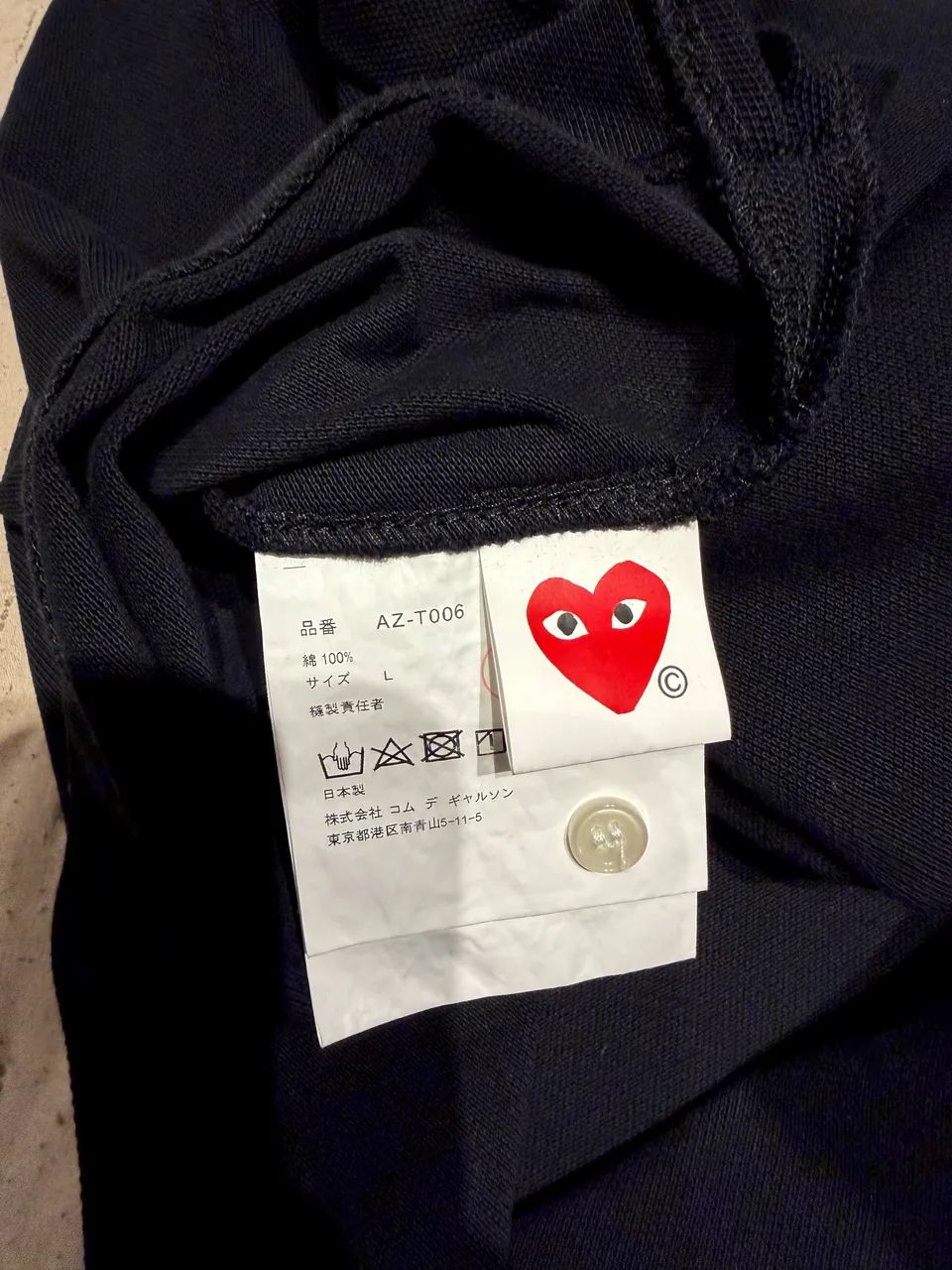 Camiseta CDG Original Comme Des Garçons - Foto 4