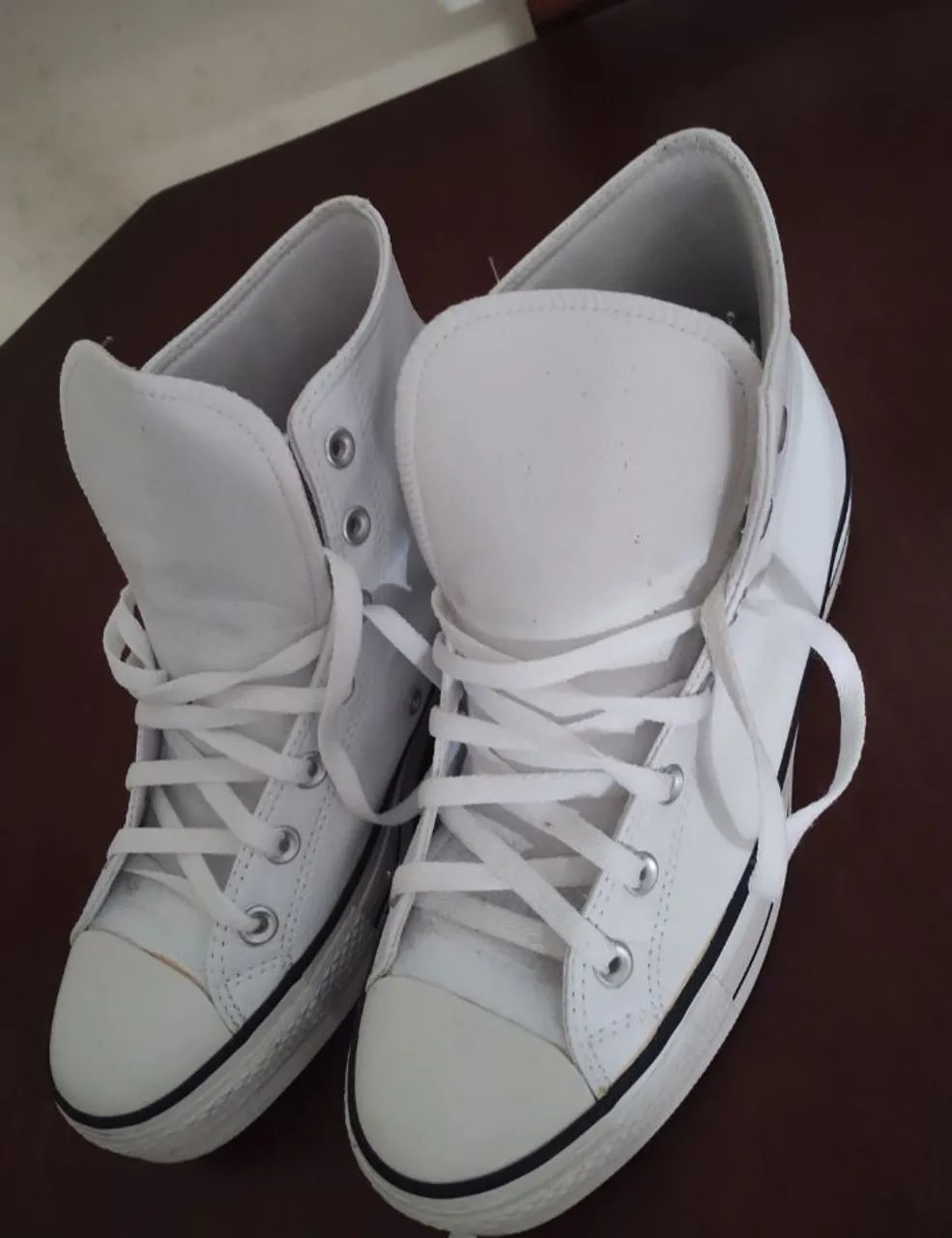 Tênis all star plataforma alta.  - Foto 3