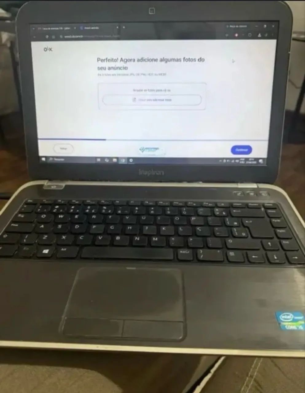 Notebook Dell Inspiron i5 4gb de memória e 256 SSD