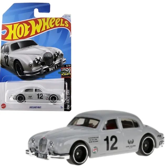 Hot Wheels 1:64 Jaguar Mk1 Hry80 Mattel