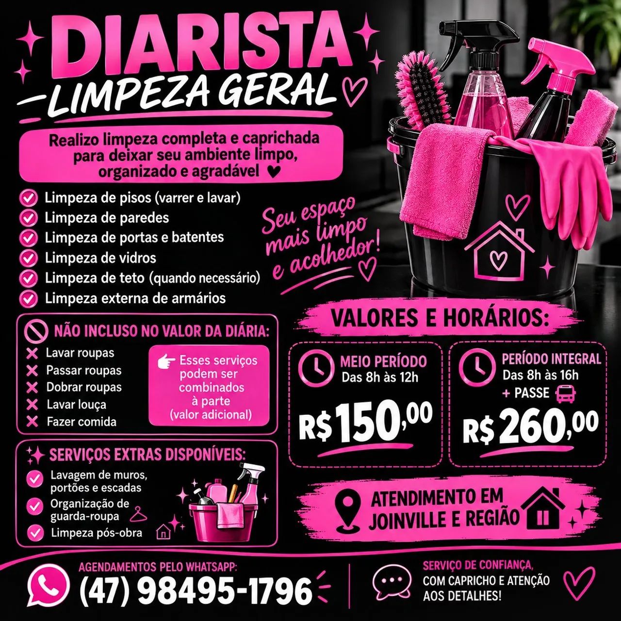 Diarista profissional 