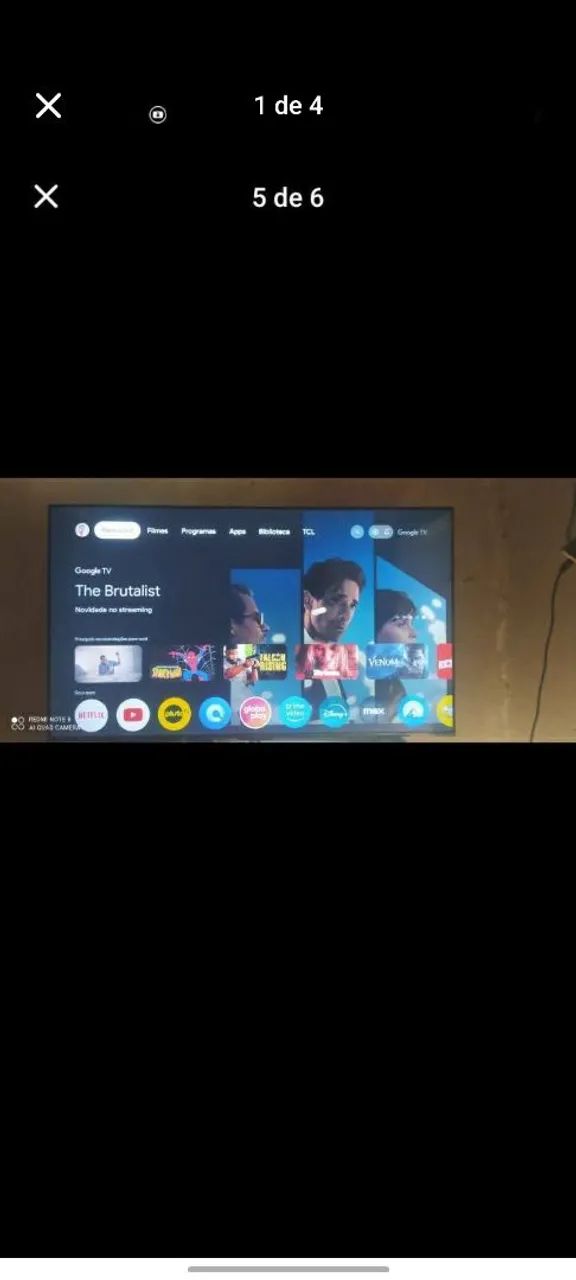 televisão da marca tcl 55 polegadas  - Foto 4