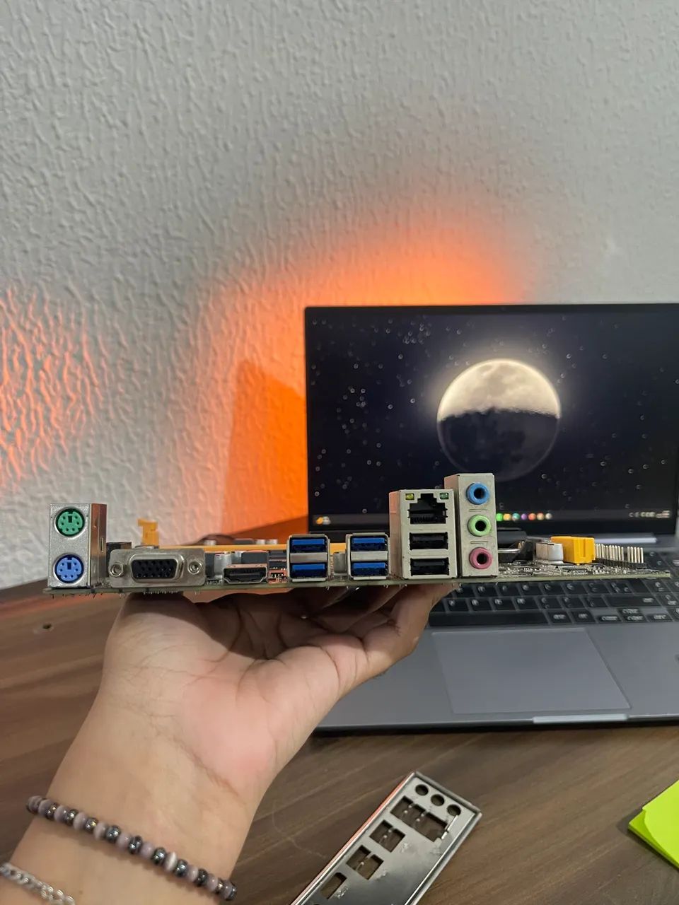 Placa mãe A520 - AM4 - Aceito cartão e Entrego - Foto 5