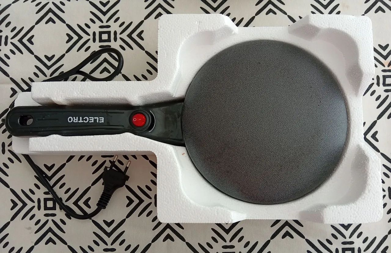 Panquequeira automática antiaderente 