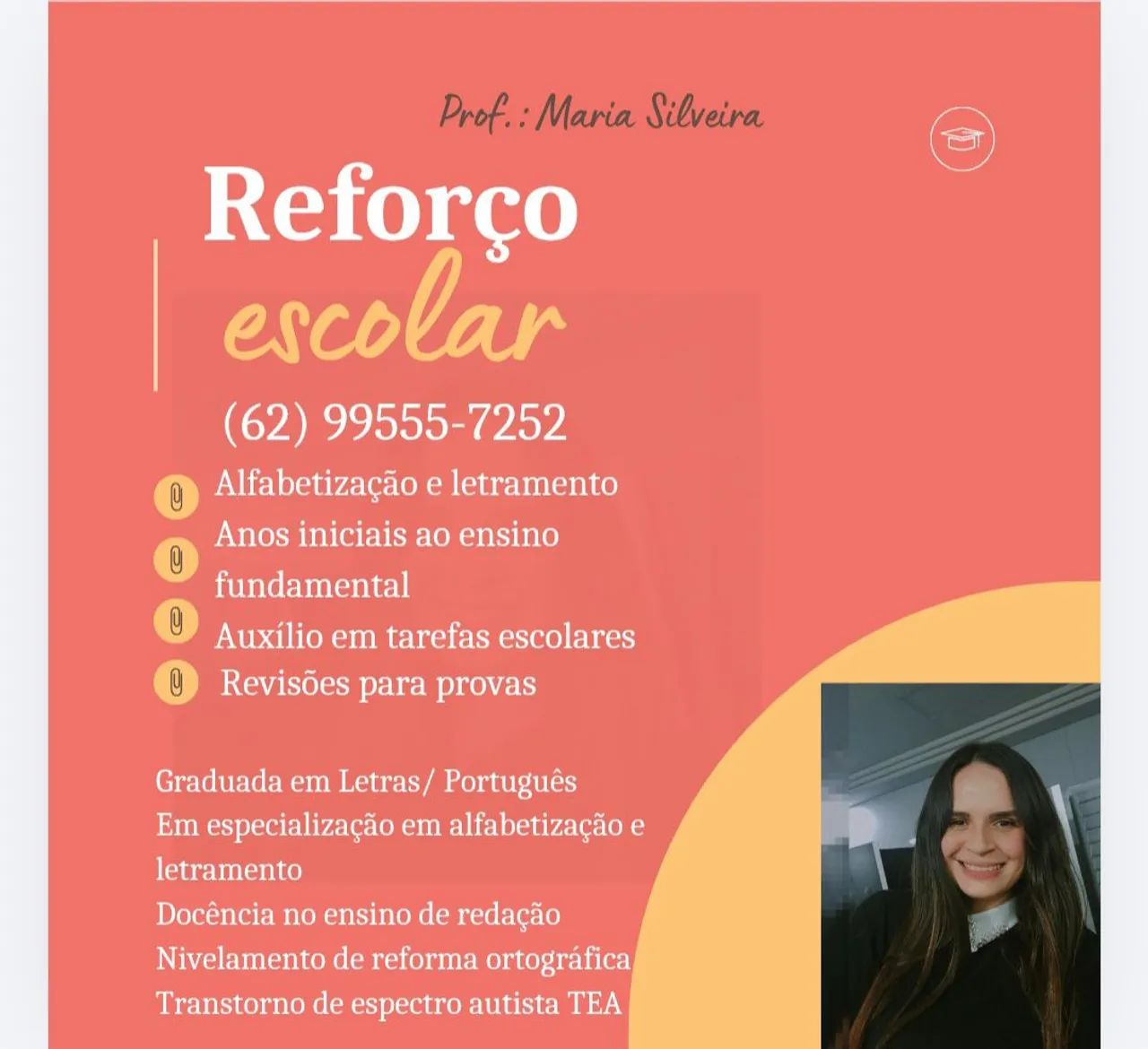 Aulas de reforço 