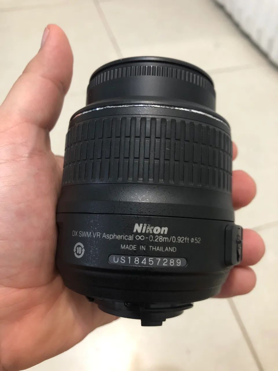 Lente Nikon 18-55mm - ÓTIMO ESTADO  - Foto 3