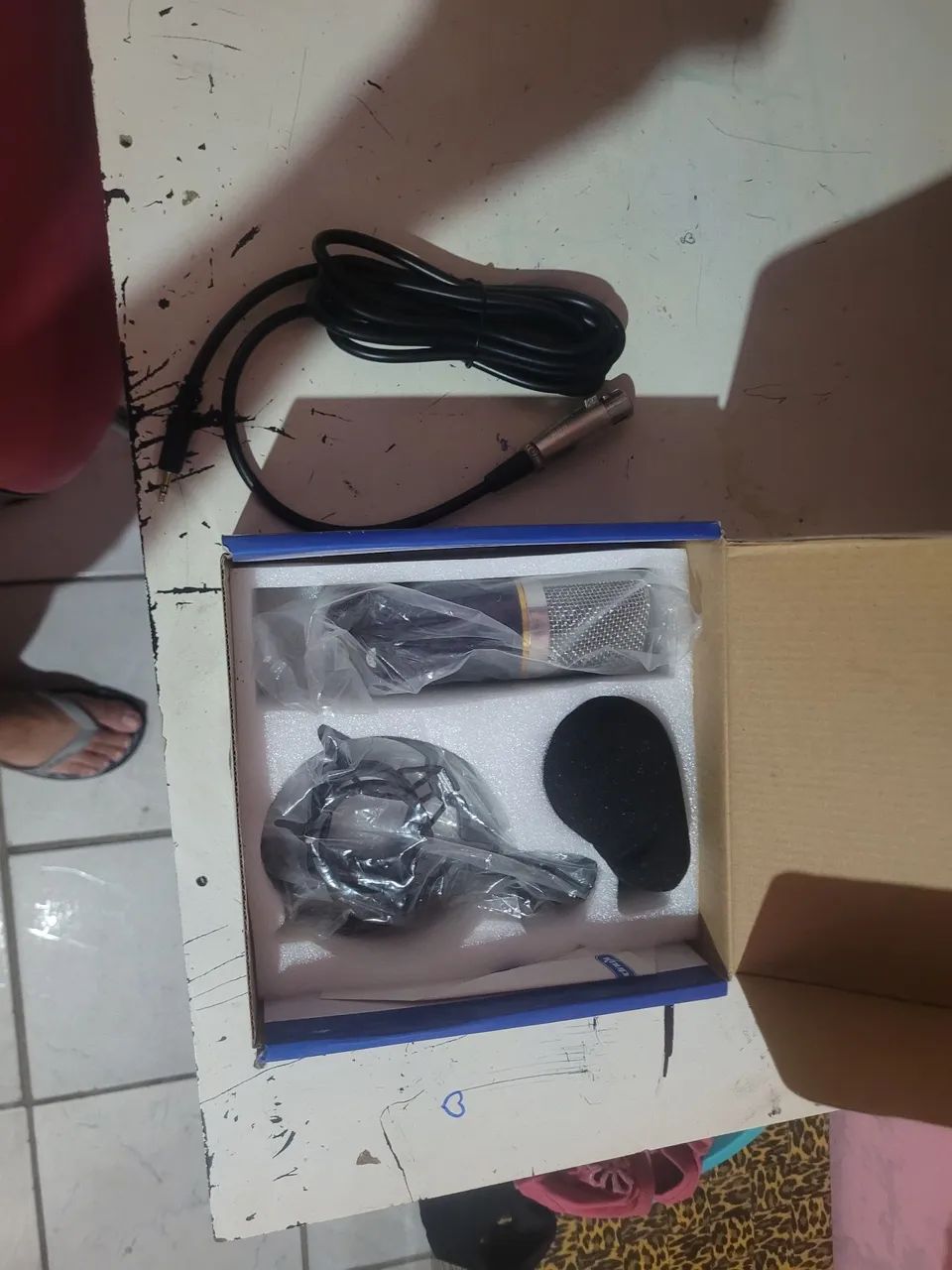 Vende-se Microfone Condensador Knup - Foto 2