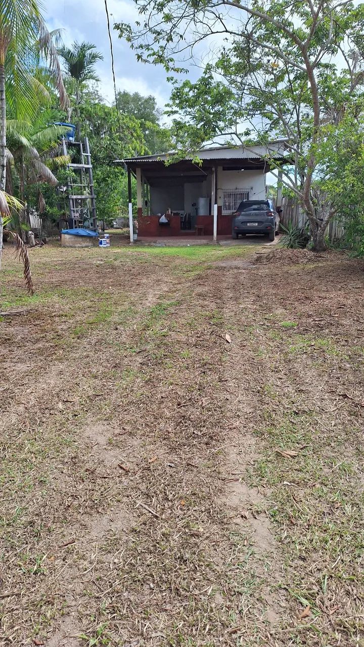 Terreno com casa para moradia