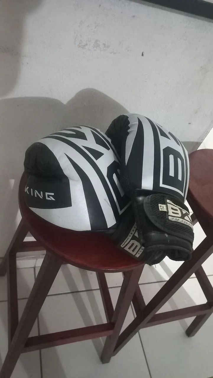 Par de luvas de boxe. 