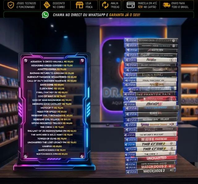 Jogos de PS4