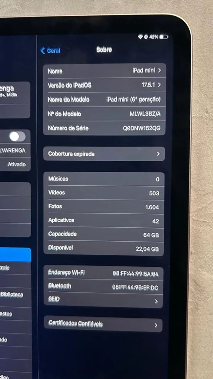 IPAD MINI 6° geração  - Foto 3