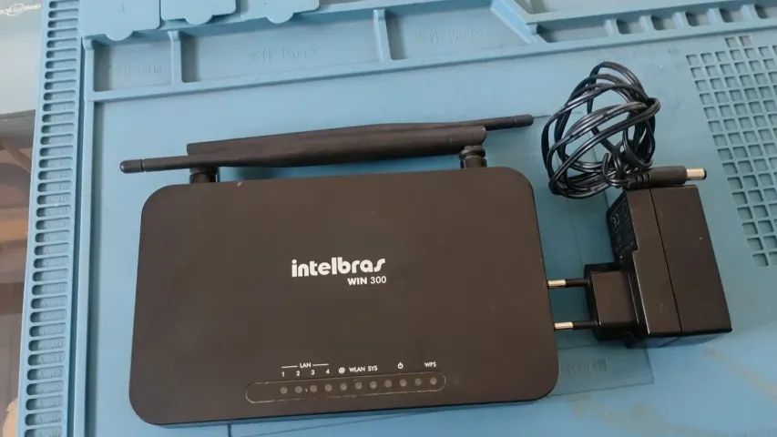  Roteador Intelbras WIN 300 Mbps Alta Potência (Usado) - Foto 3