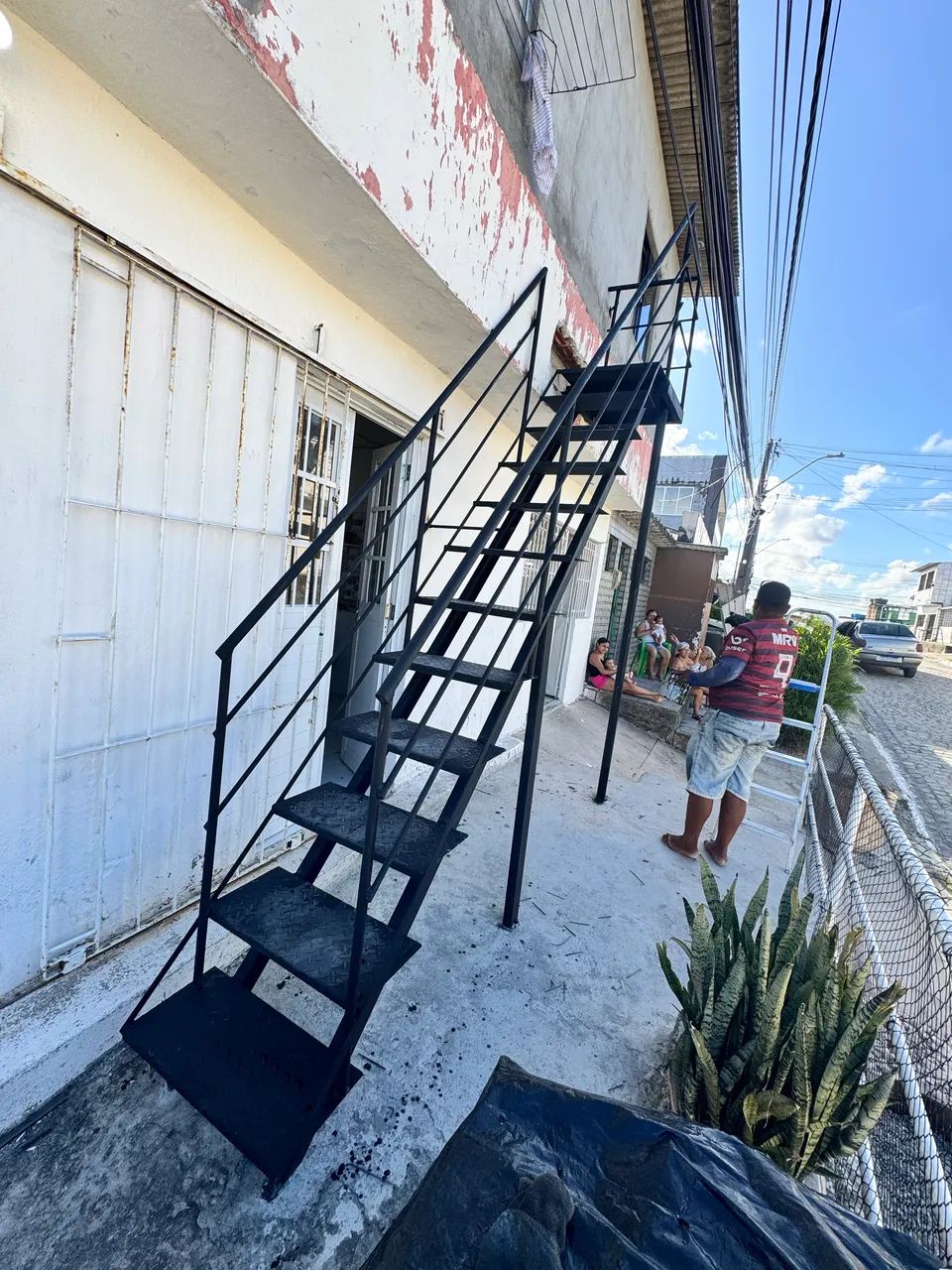 Escadas reta para área externa e interna - Foto 3