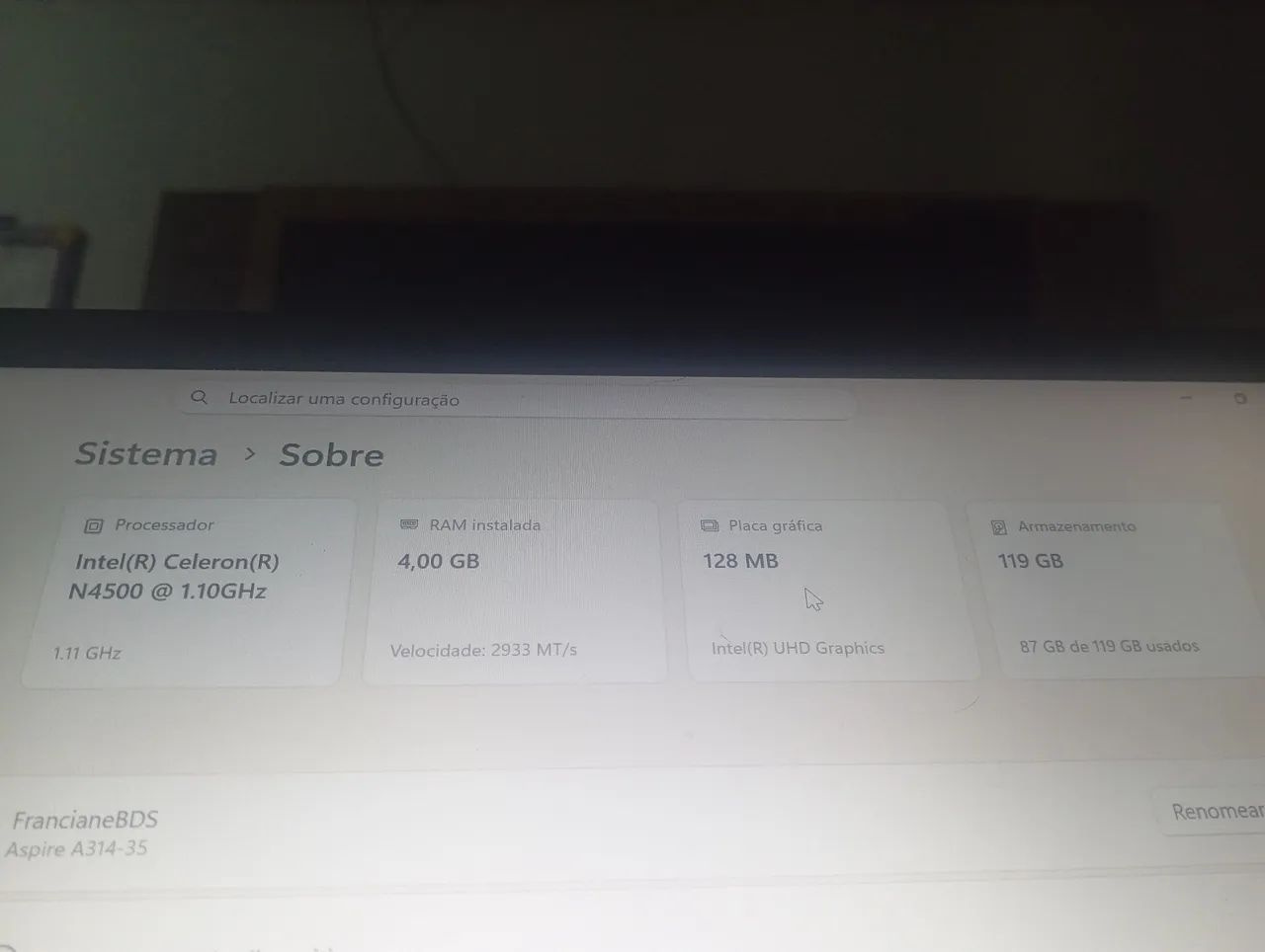Notebook perfeito estado  - Foto 3