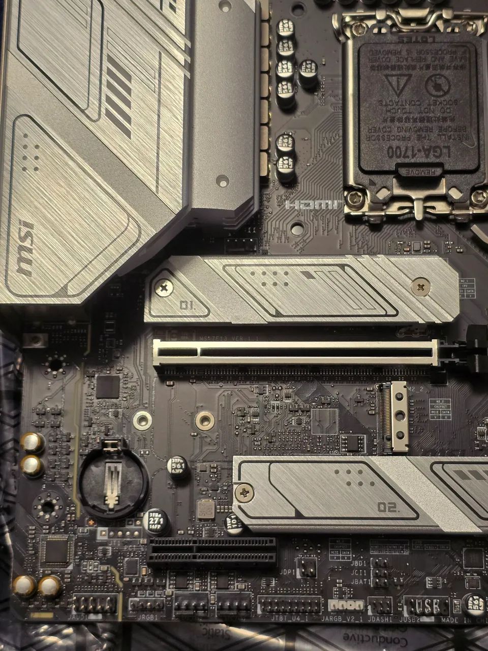 Placa mãe MSI B760m MORTAR WIFI II - Foto 5