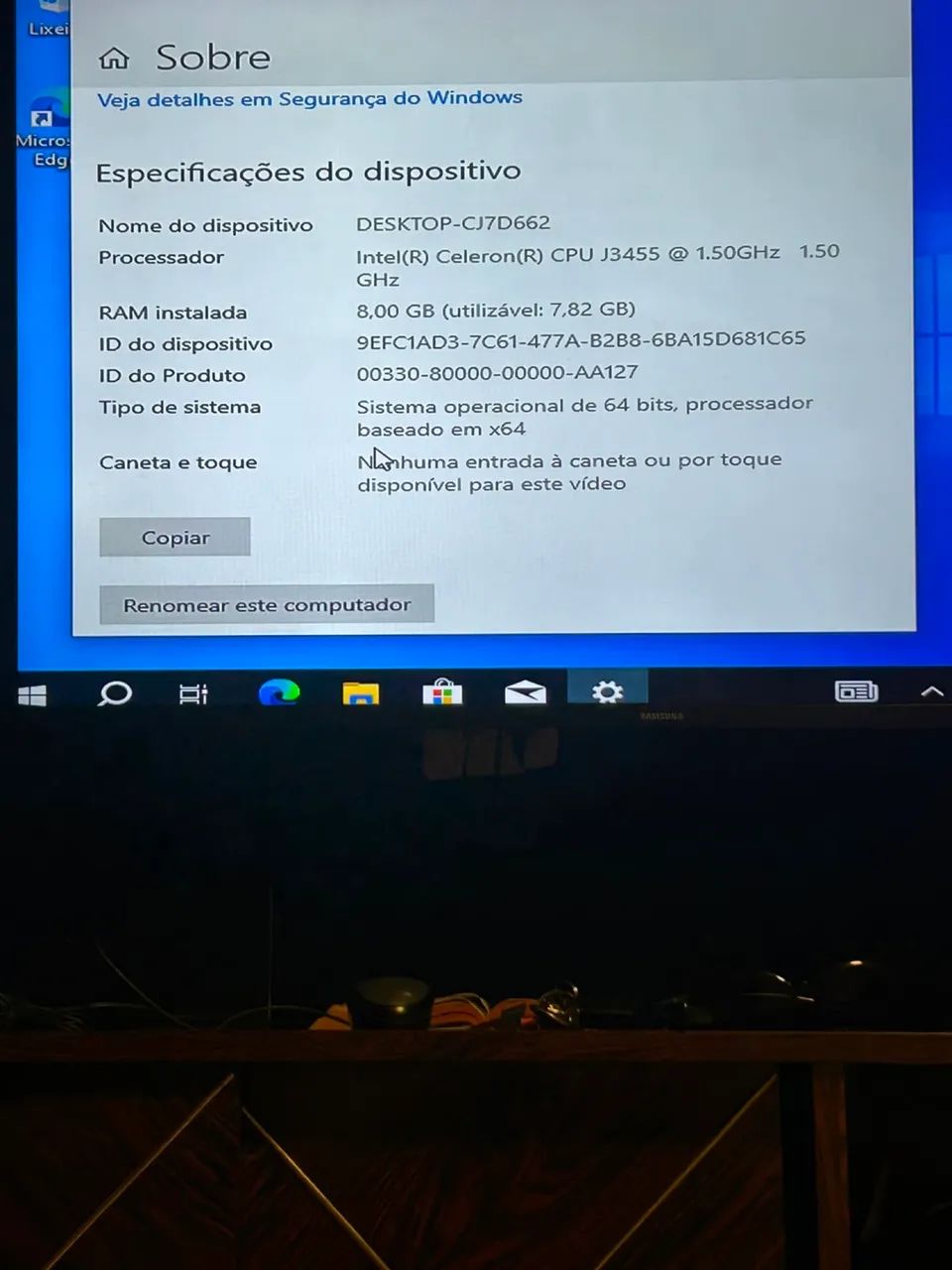 Pc mini computador trocas on - Foto 3