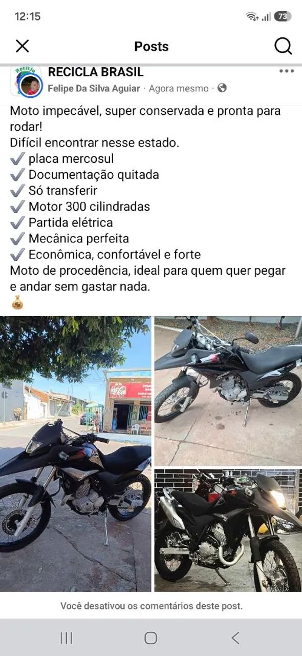 Xre300 preta  - Foto 3