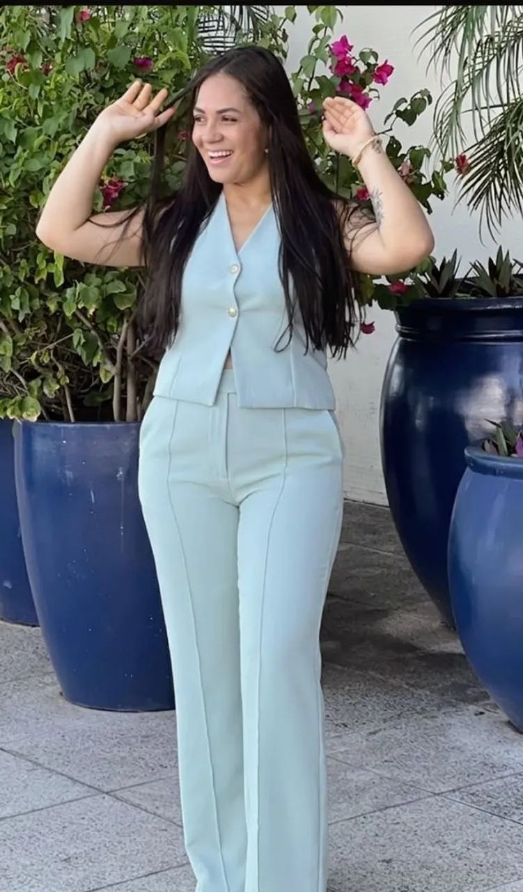 Conjunto de Alfaiataria Colete + Calça