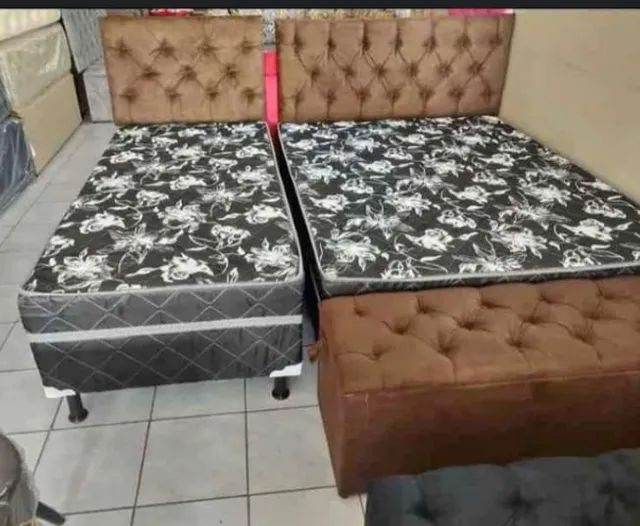 Cama box disponível com parcelamento fácil