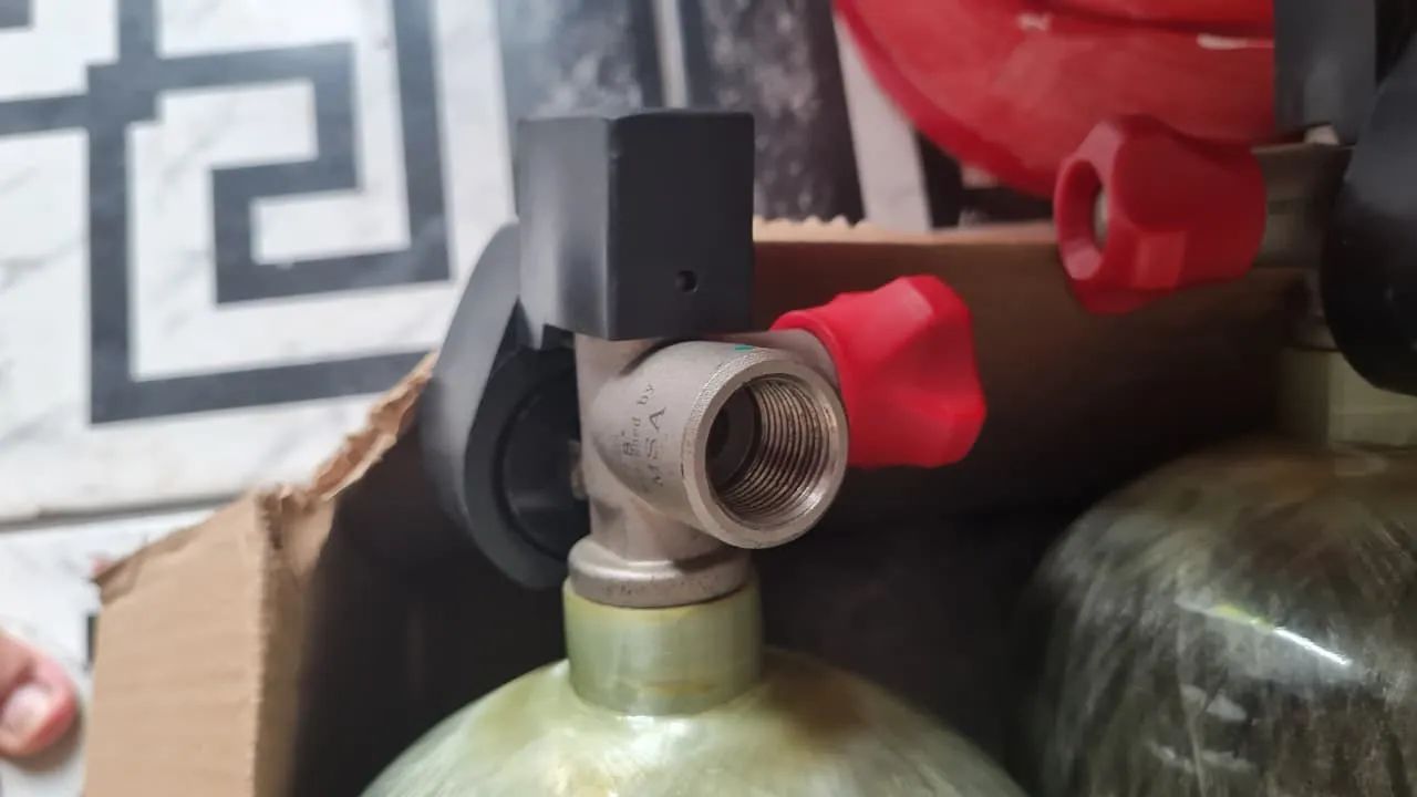 Cilindros Mergulho Novos Fibra de Carbono  - Foto 2