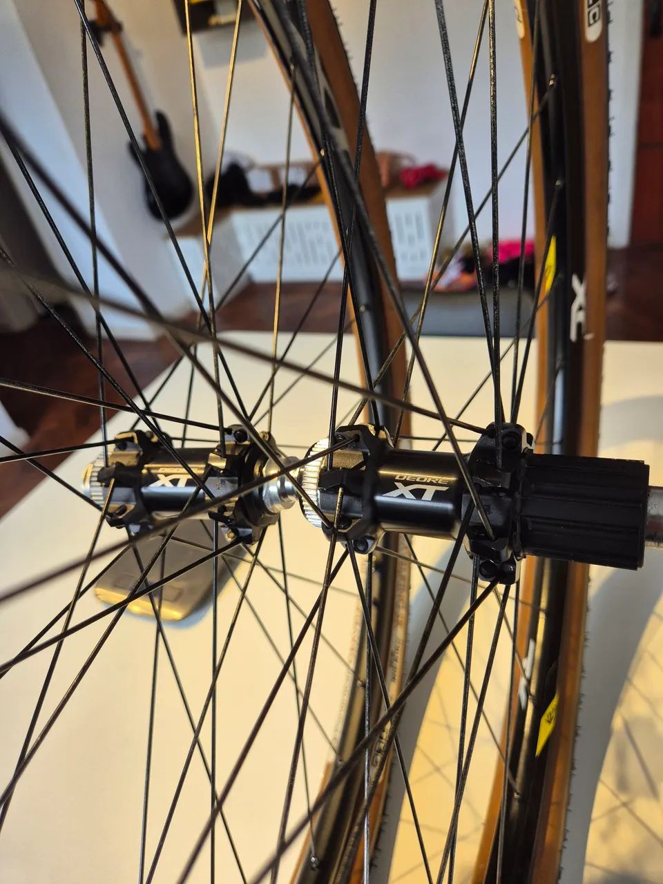 Par rodas Shimano Deore XT 27.5 - Foto 5