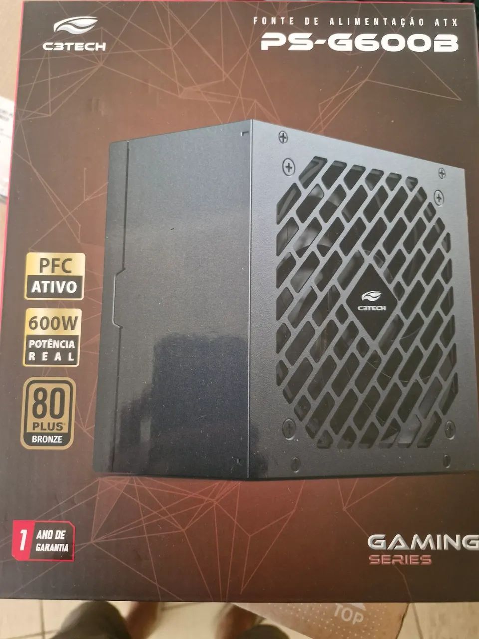 Fonte 600w nova