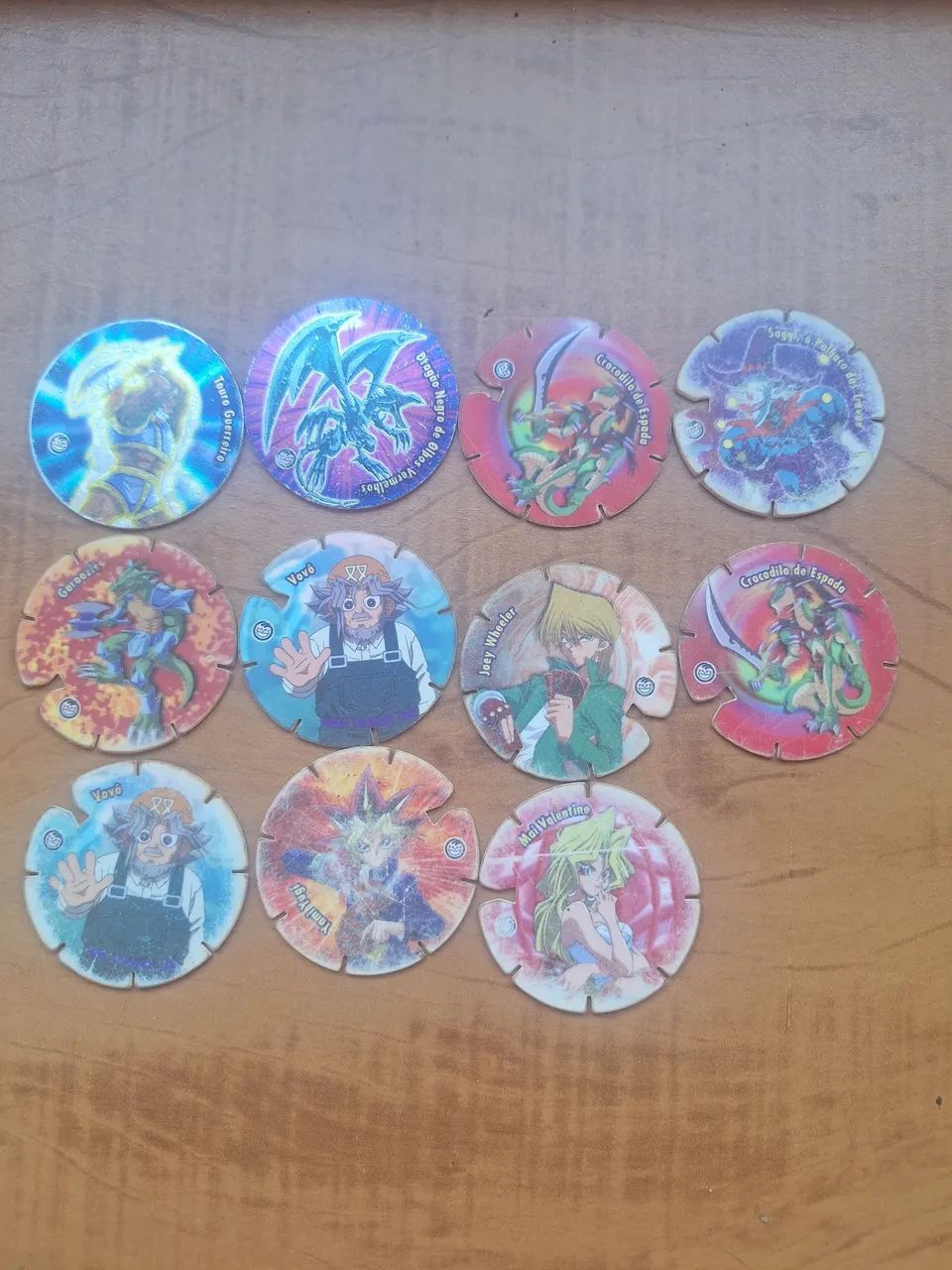 Tazos yu-gi-oh Elmas 