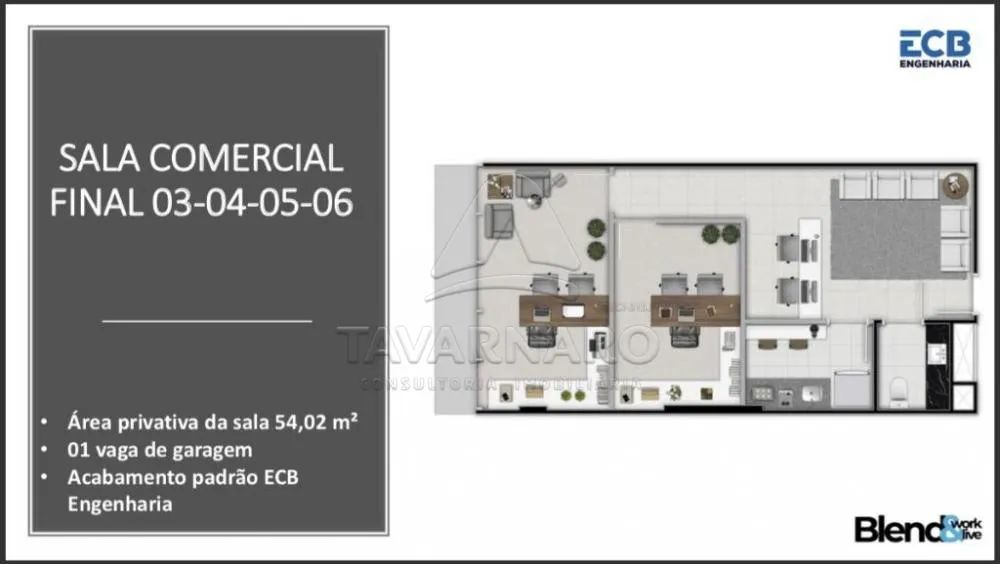 Comercial Sala Condomínio em Ponta Grossa - Foto 2