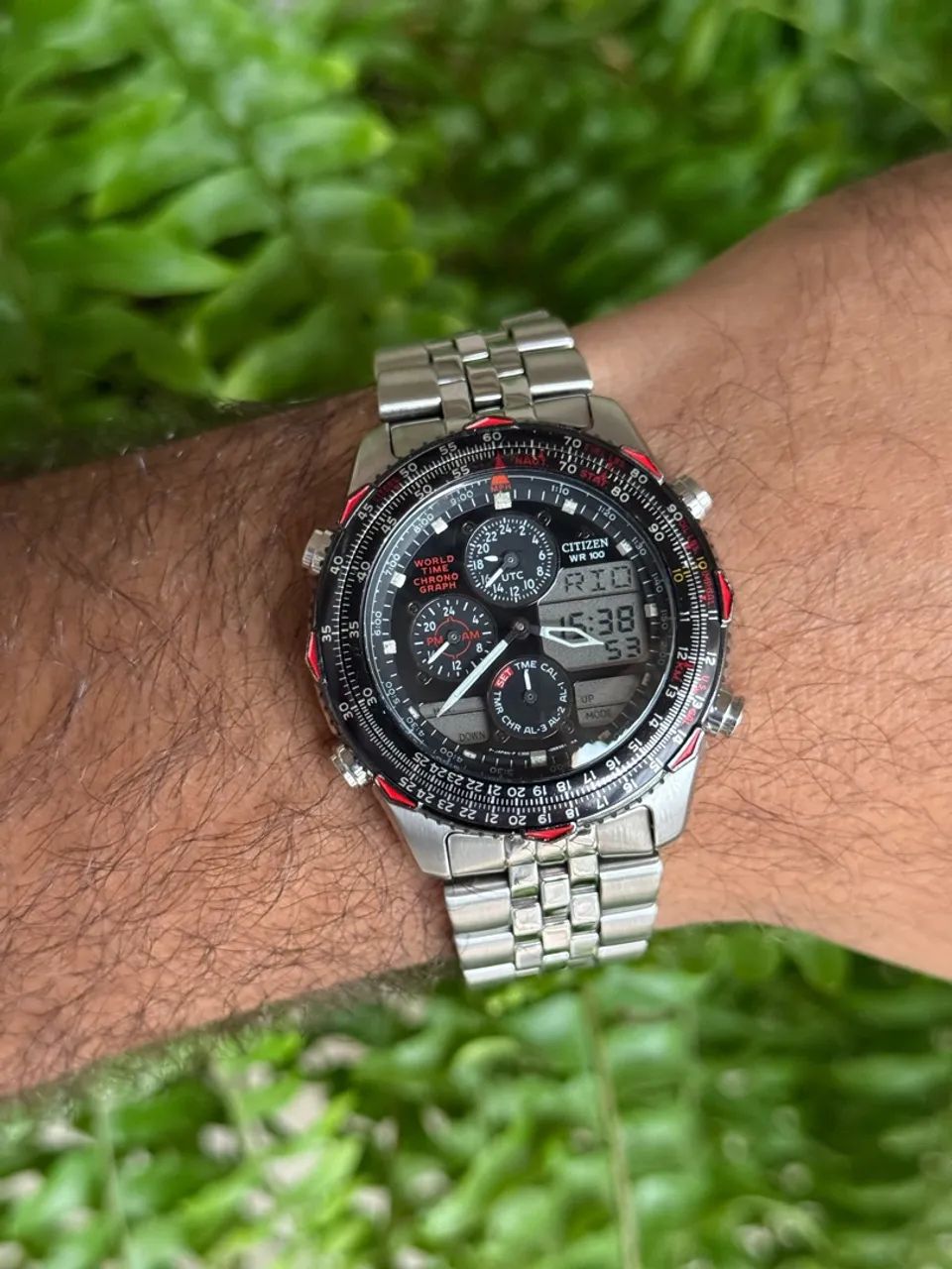 Relógio Citizen C300 Red Devil Horal Mindial  - Foto 5