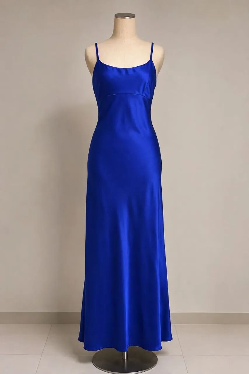 Vestido seda 