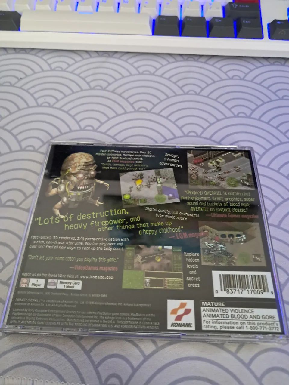 Overkill PS1 - Original - Foto 3