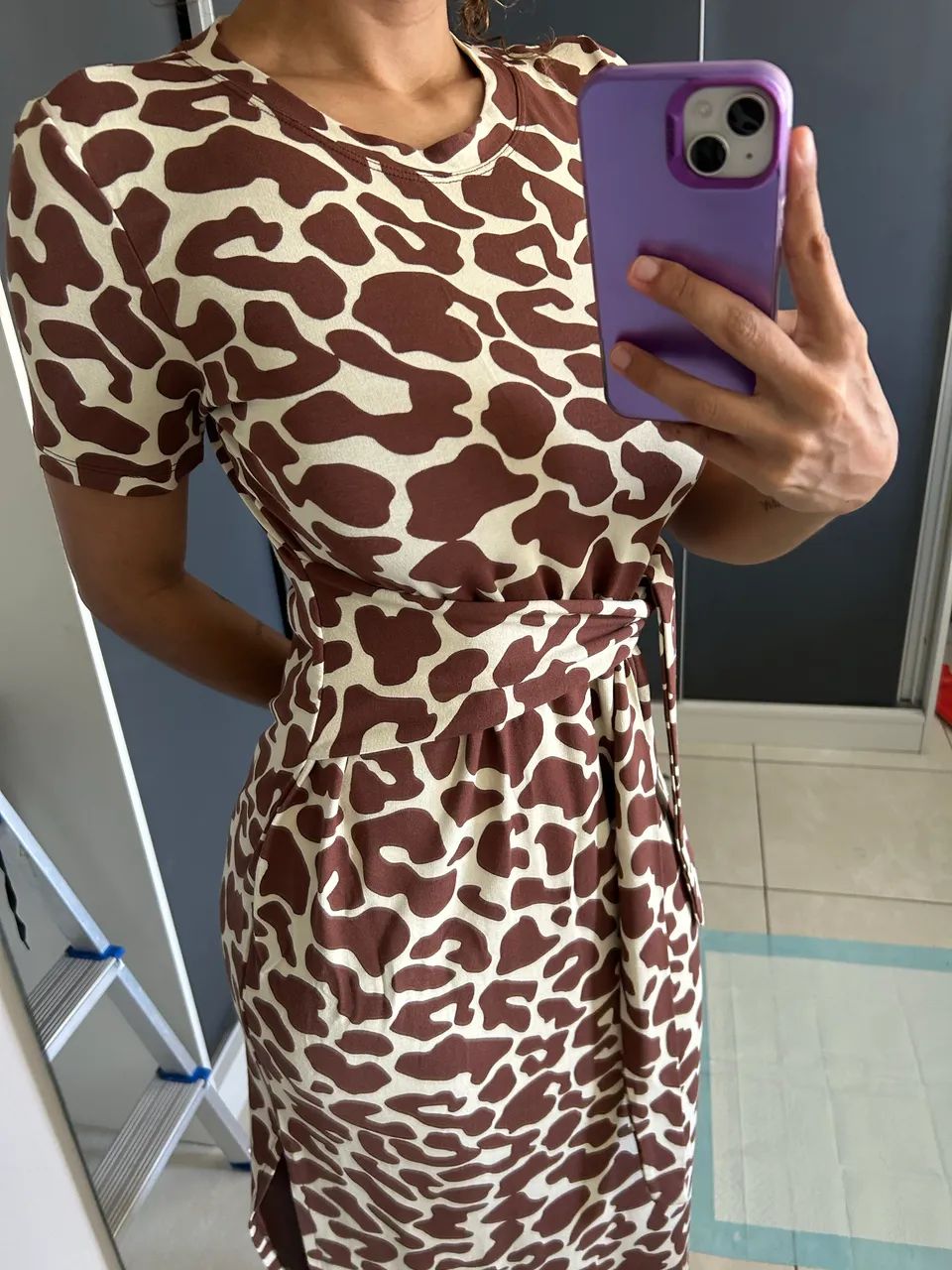 Vestido onça P  - Foto 5