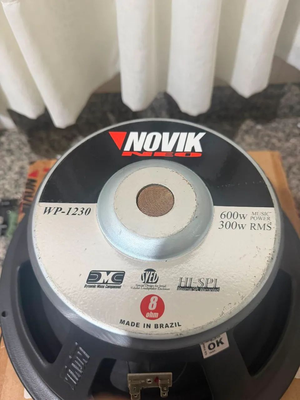 Auto Falante Woofer Novik WP-1230 12 polegadas 300W RMS  - Foto 4