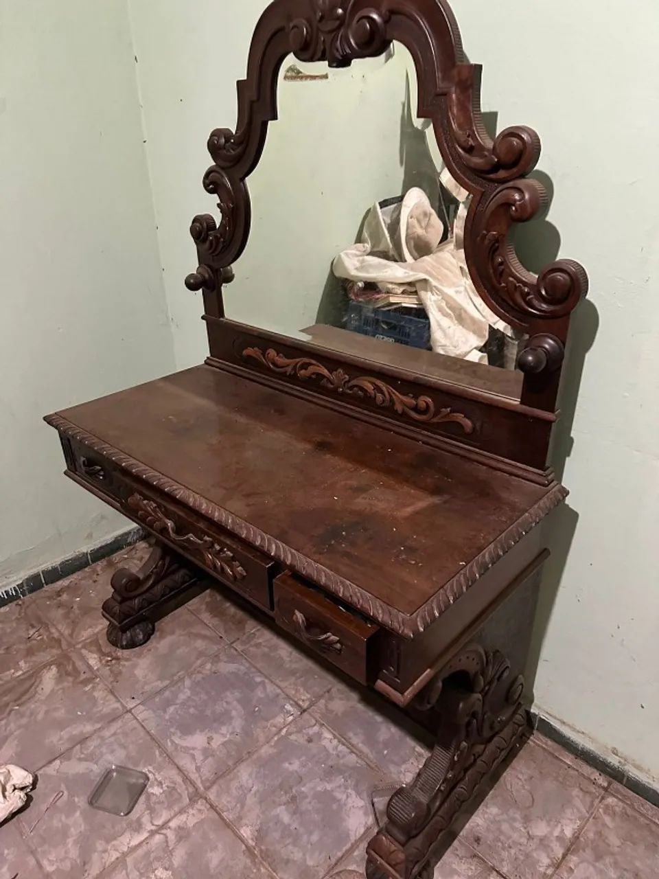 *VENDO PENTEADEIRA COLONIAL MADEIRA MACIÇA* 