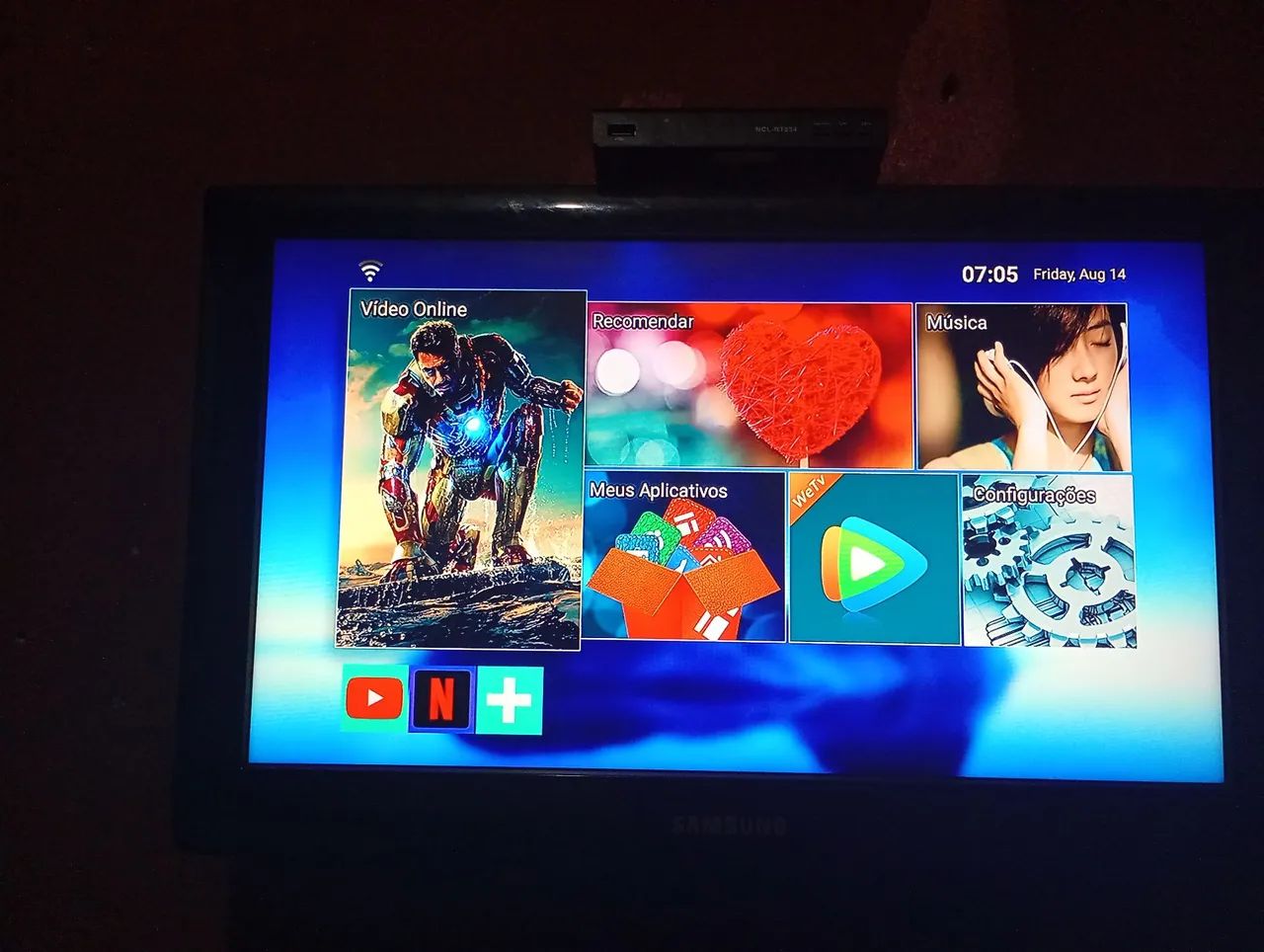 Tv com conversor digital 