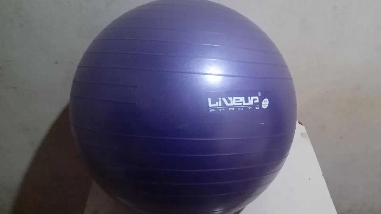 Bola Suíça  P/ Pilates e Exercícios Roxa
