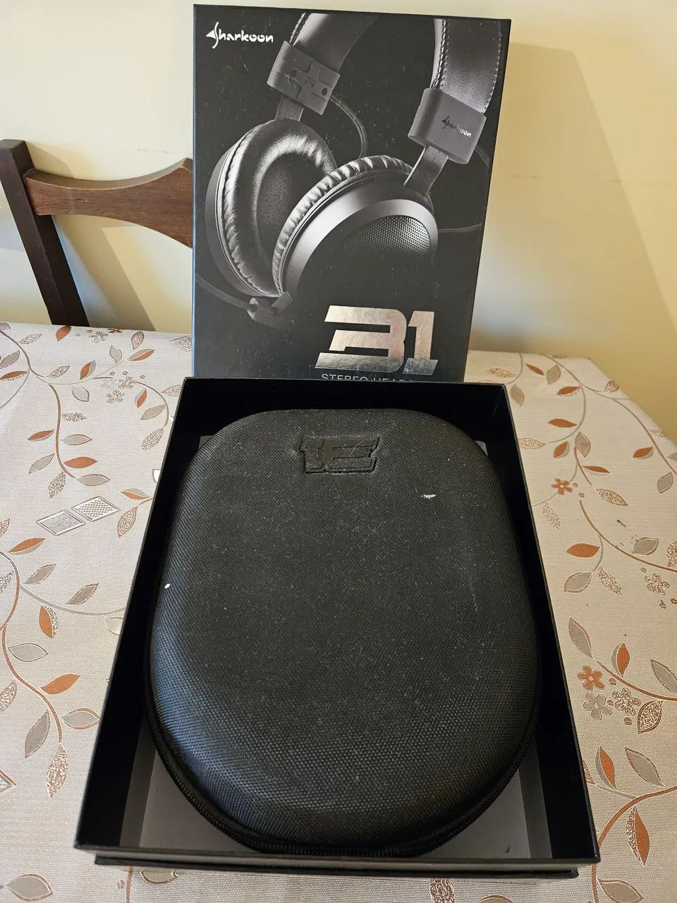 Headset Gamer Sharkoon B1 - Inclui case e caixa original - Foto 3
