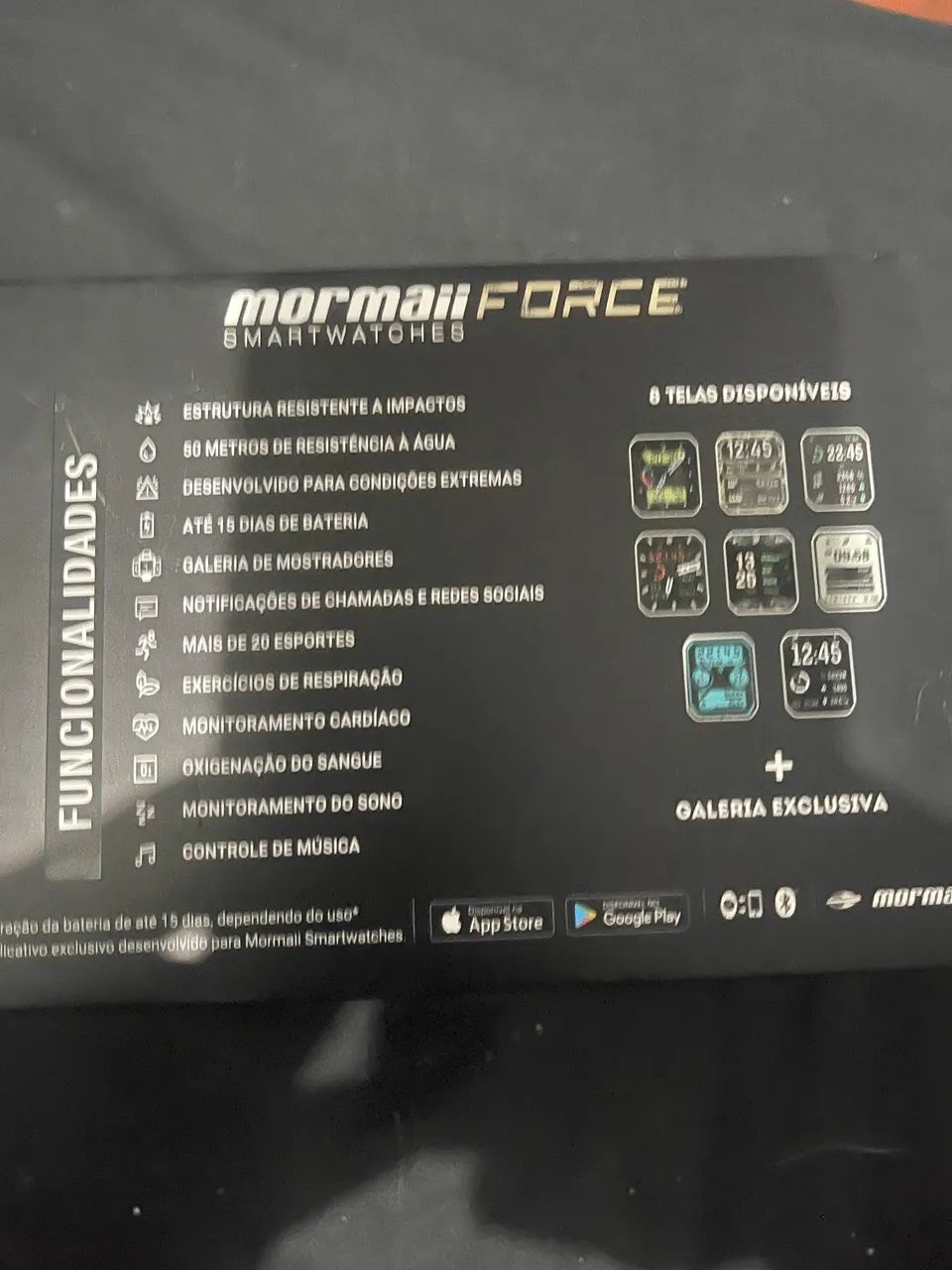 Relógio mormaii smartwatch inteligente  - Foto 3
