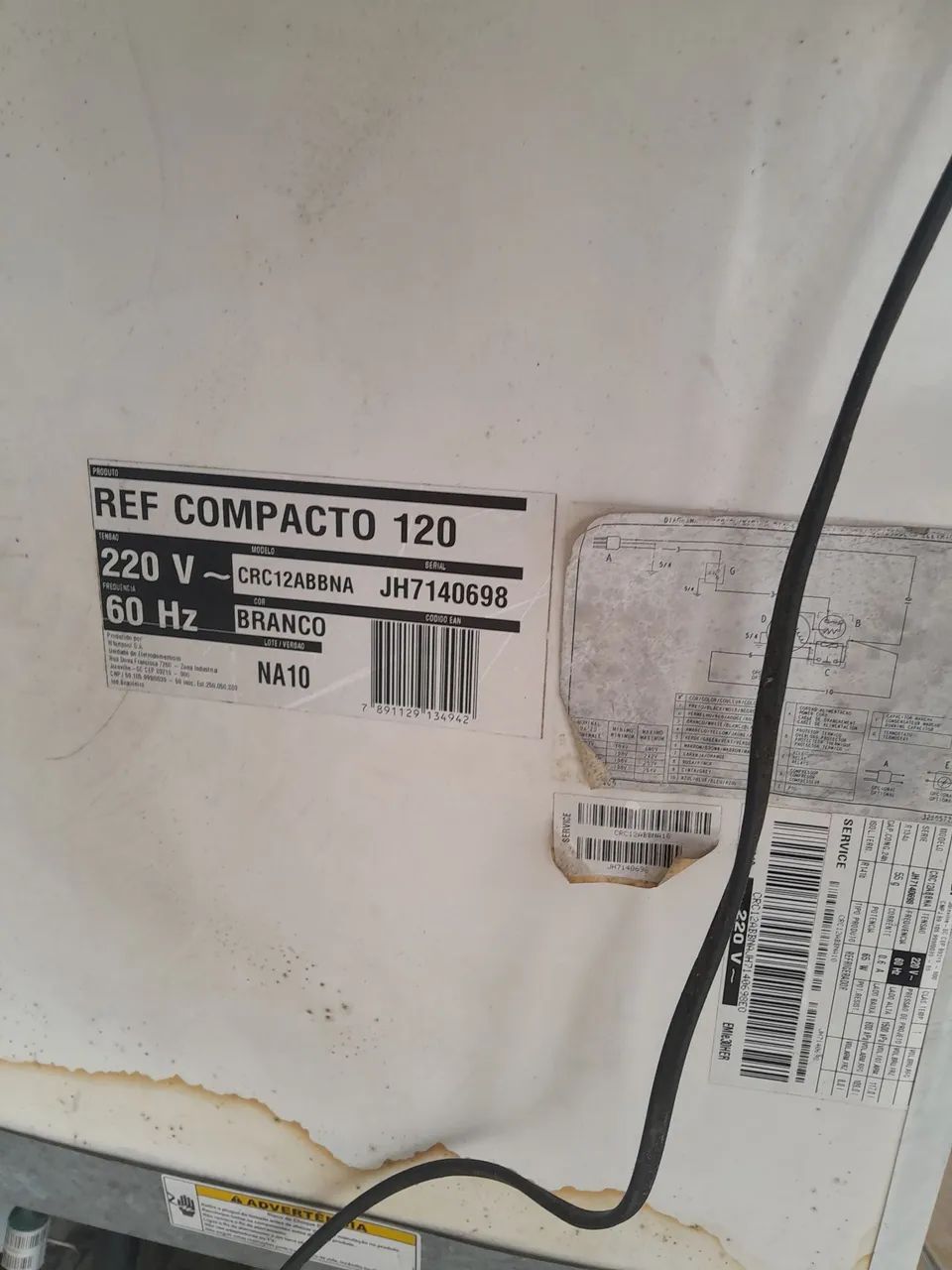 ? FRIGOBAR  CONSUL COMPACTO 120L À VENDA - Foto 3