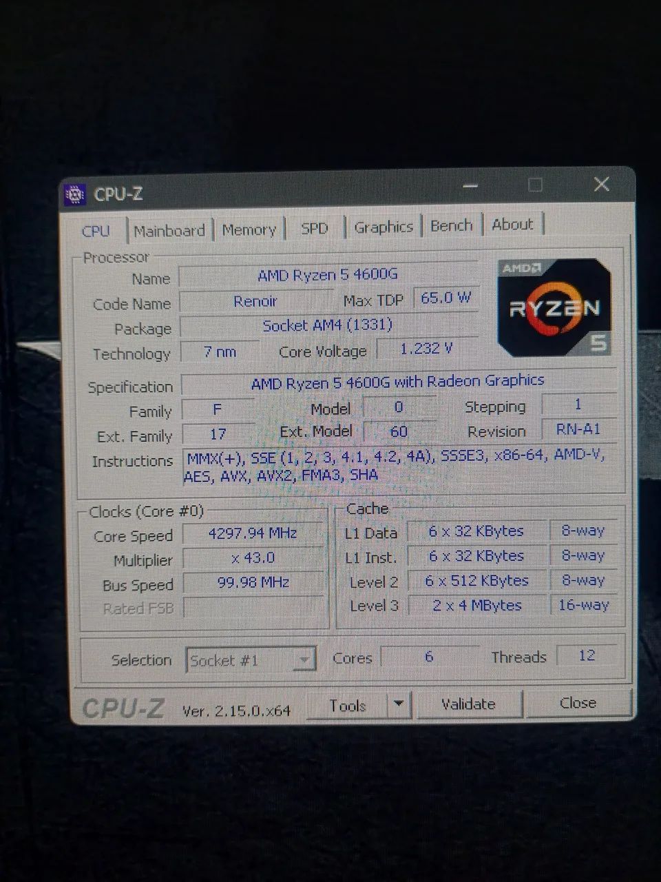 Ryzen 5 4600g - Foto 2