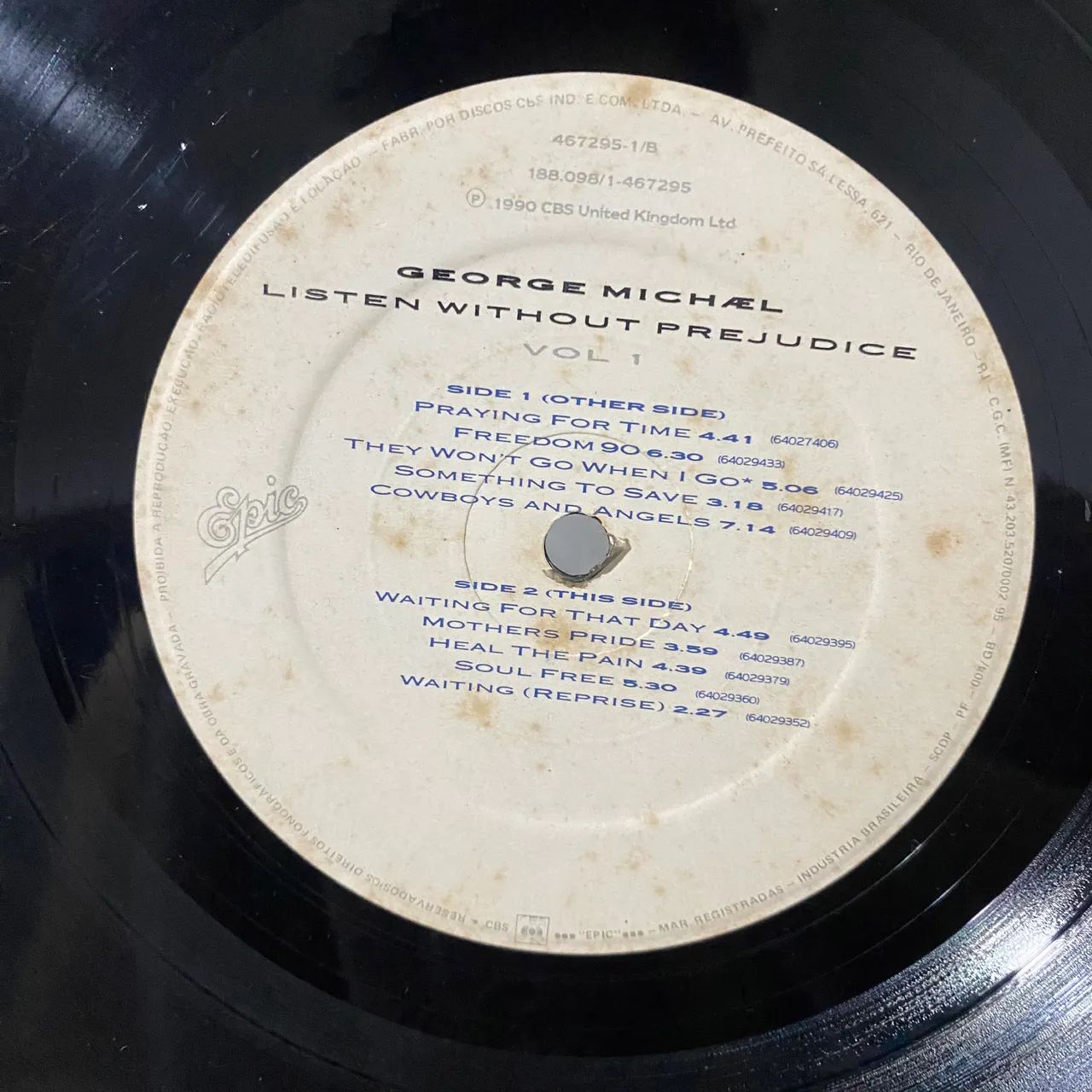 George michael lp listen without prejudice LP disco Vinil  - Foto 2
